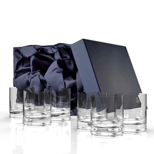 Jura Whisky Tumbler Set of 6 | Crystal Tumblers | Glencairn Crystal